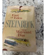 East of Eden 1952 &amp; The Wayward Bus 1947 bu John Steinbeck Viking Press BCE - $40.60 CAD