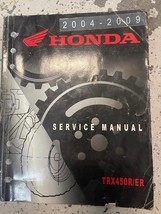 2004 2006 2007 2008 2009 HONDA TRX450R/ER Service Shop Manual 61HP104 OEM - £76.58 GBP