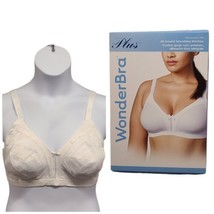 WonderBra Plus 42DD Wireless Bra All Around Smoothing Side Style W1985 W... - $12.82