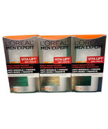 3x L&#39;Oreal Men Expert Vitalift Anti-Wrinkle &amp; Firming Face Moisturizer S... - $97.16