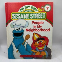Sesame Street Hardcover Book Volume 7 People In My Neighborhood Children... - $7.25