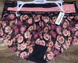 Bebe ~ Womens Hipster Underwear Panties Nylon Blend 3-Pair Multicolor La... - £17.31 GBP