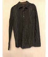 I•N•C International Concepts Long Sleeve striped shirt Men&#39;s size L Ship... - $533.28 MXN