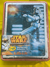 Sealed Star Wars Crayola Stormtrooper Collectible Tin 64 Crayons (sealed) - £7.47 GBP