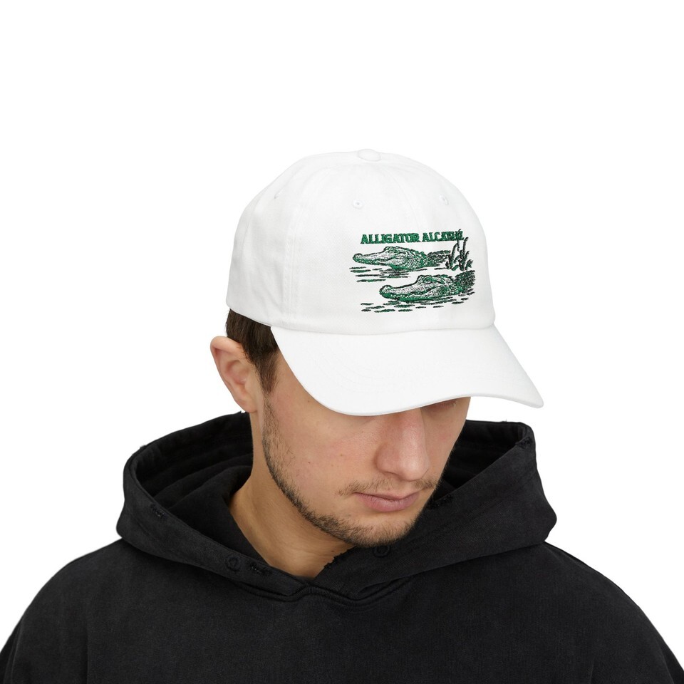 Alligator Alcatraz Hat, Embroidered Gator Cap, Alligator Alcatraz Cap Item image 3