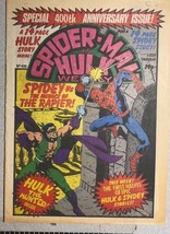SPIDER-MAN &amp; Hulk Weekly #400 (1980) Marvel Comics Uk FINE- - £11.66 GBP