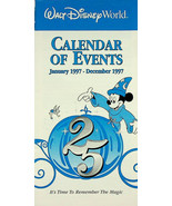 Walt Disney World Calendar of Events (1997) - 25th Anniversary - Pre-owned - £7.49 GBP