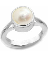 Natural Lab Certified South Sea Pearl Ring Moti For Best Quality Astrolo... - £125.64 GBP