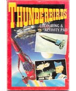 THUNDERBIRDS Colouring &amp; Activity Pad (1992) ITC Entertainment Group Ltd. - $17.99