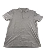 All Saints Shirt Men Extra Large Light Tan Polo Pullover Casual Regular ... - $345.31 MXN