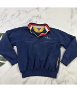 Dunbrooke Sport Womens Vintage 90s Pullover Sweatshirt Size M Blue Pacif... - $667.32 MXN