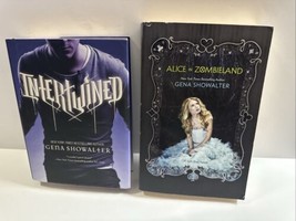 Alice in Zombieland (PB) and Intertwined (HB) 2 Books By Gena Showalter Both New - £11.87 GBP