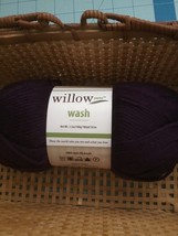 Willow Yarns - WASH Worsted wt 100% No Pill Acrylic yarn color 732142 Vi... - $3.60