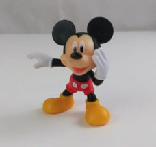 Vintage Disney Mickey Mouse Looking Around 2.25" Collectible Mini Figure - £5.79 GBP