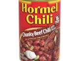 HORMEL Chili Chunky Beef Chili with Beans, , 15 Oz, CASE OF 8 - £17.38 GBP