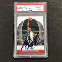 2006 Topps Finest #58 Kyle Lowry Signed Card AUTO 10 PSA Slabbed RC Grizzlies - £314.23 GBP