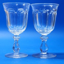 Heisey Wine Glass Colonial Clear (Stem 373-341) - Pair Of 2 - READ DESCR... - $24.97
