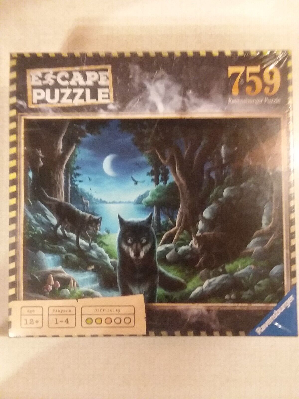 Ravensberger Escape Puzzle THE CURSE OF THE WOLVES 759 Pieces NEW