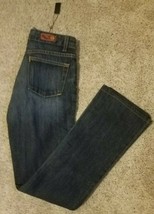  Adriano Goldschmied AG the Gemini Womens Blue Dark Denim Jeans Size 26x... - $17.46