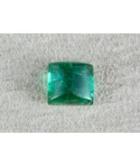 GTL CERTIFIED NATURAL ZAMBIA EMERALD CABOCHON 6.42 CTS GEMSTONE FOR RING... - £1,665.72 GBP
