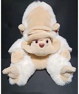 Orilla-Sapient The WOW Co 12&quot; Stuffed Animal Plush Pink Eyes VTG 1986 USA - $34.26