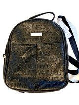 Nautica Delray Black Mini Backpack Purse 10x11x54 Inch Interior Eco Frie... - £63.96 GBP