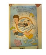 Beavis And Butthead Poster Butt Head In A Dryer - $494.00 MXN