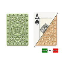 DA VINCI Palermo 100% Plastic Playing Cards - Poker Size Jumbo Index - £13.30 GBP
