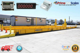 5 Year Warranty USA Made Airweigh 30&#39;x10&#39; Truck Scale 80,000 lb with Ind... - £32,247.86 GBP