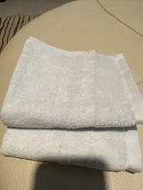 Ralph Lauren Payton 2pc Light Sky WASH/FACECLOTH Towels 13”x13”BEAUTIFUL Bnwt - $20.49