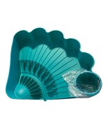Tupperware Large Easy Dry Shell Shaped dish Drainer Rack TEAL COLOR NEW - €38,31 EUR