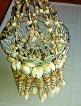 Handmade Beautiful Sea Shell Hanging Chandelier / Shelldelier - $126.25