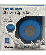 2BOOM AquaJam Bluetooth Shower Speaker BT290B Blue New In Box - $12.50