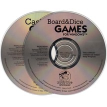 Twin CD: Board &amp; Dice Games/Casino Games (2PC-CDs, 2001) Win - New CDs in SLEEVE - £3.88 GBP