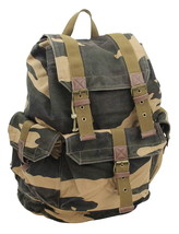 Vagarant Traveler 40 in. Large Sport Washed Canvas Backpack C04.CAMO - £38.53 GBP