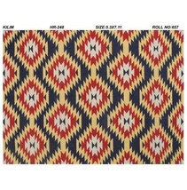 Exotic 5x8 Authentic Handmade Flat Weave Kilim Rug B-70719 - £549.02 GBP