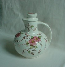 SO PRETTY Vintage Nasco &#39;Springtime&#39;  Pink Flowers Tea Jug Pitcher Decanter - $25.00