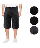 Men&#39;s Streetwear Baggy Fit Denim Jorts Premium Cotton Jean Shorts Made i... - $977.33 MXN