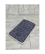 Polish Pottery Rectangular Cutting Board Ditsy Daisies Cheese 11&quot; x 6&quot; D... - $54.86 CAD