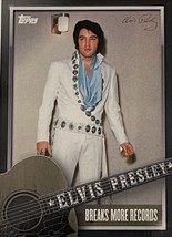 2022 TOPPS Elvis Presley* -#129 Breaks more Records - Rock N Roll HOF - The King - £9.58 GBP