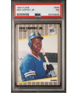 1989 Fleer #548 Ken Griffey Jr PSA 7 - Classic Rookie Card of a Baseball... - £32.56 GBP