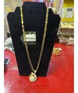 Gold Plated Chain With Pendant - $99.00
