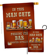 Man Cave Passing the Bar - Impressions Decorative Flags Set S117045-BO - £46.33 GBP