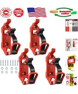 Quick Release 4 Pcs Shovel Mounts for Trucks - Durable Metal and Rubber ... - $78.32 CAD