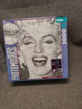NEW Marilyn Monroe Photomosaics Buffalo Puzzle by Robert Silvers 1000 Piece - $13.30