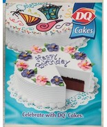 Dairy Queen Poster Happy Birthday Ice Cream Cakes 22x28 dq2 - £63.83 GBP
