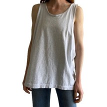 allbrand365 designer Womens Folt Blank Cotton Tank Top Size Small Color Gray - £31.38 GBP