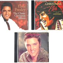 Elvis Presley 3 CD Lot 19 Top Ten Hits + Classic Christmas Album + Jordinaires - £21.13 GBP