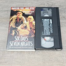 Six Days, Seven Nights (VHS Tape, 2002) Harrison Ford, Anne Heche - £2.34 GBP