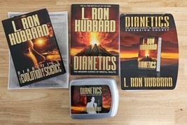 L. Ron Hubbard Scientology Dianetics Reactive Mind Course Lectures CDs Book Set - £101.11 GBP